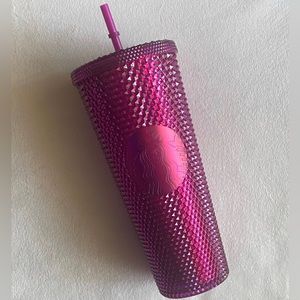 NEW Starbucks 2022 Fall Halloween Bling Berry Studded Tumbler Venti 24 oz